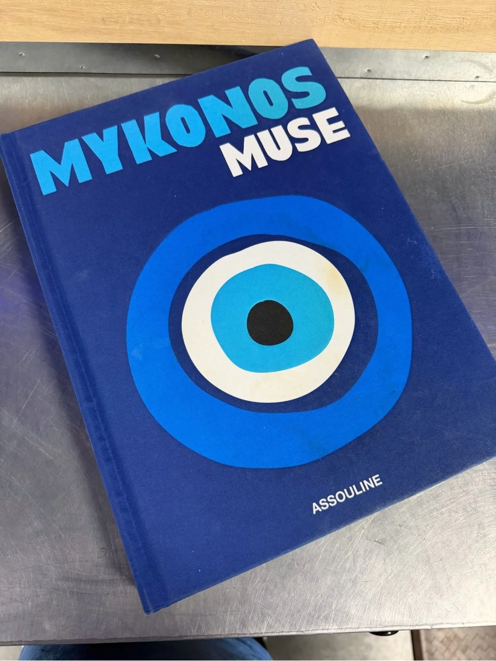 Assouline Mykonos Muse Coffee Table Book